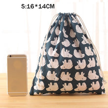 Load image into Gallery viewer, eTya Fashion Portable Drawstring bags Girls Shoes Bags Women
